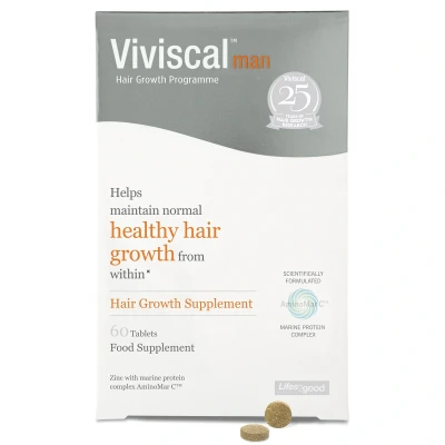 Afbeelding van Viviscal Food Supplement for Men 60 Tablets