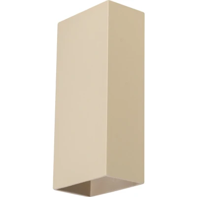Afbeelding van ETH David wandlamp 2 x GU10 creme/zand