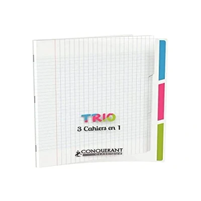Afbeelding van Conquerant 400118839 schrijfblok &amp; schrift 96 vel Transparant