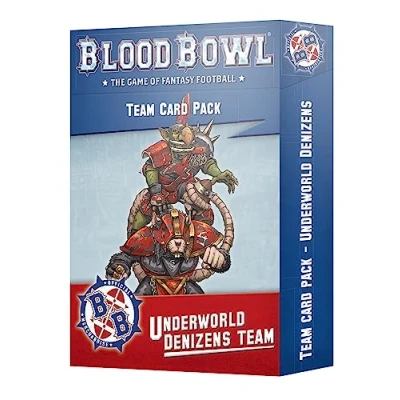 Afbeelding van Games Workshop Blood Bowl: Underworld Denizens Team Kaartenpakket (2e editie)