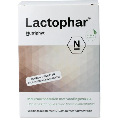 Afbeelding van Nutriphyt Lactophar Tabletten 90TB