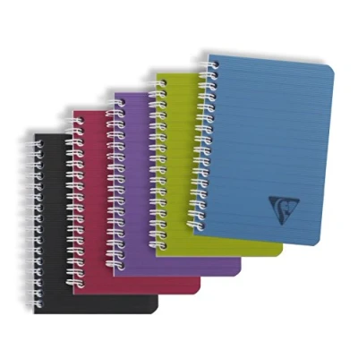Afbeelding van Clairefontaine Linicolor Intense 329526C Spiraalblok, gelinieerd, 50 vellen, 90 x 140 mm