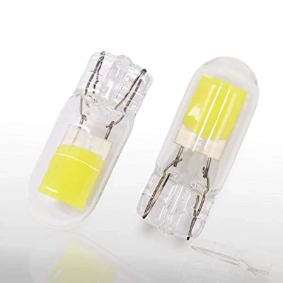 Afbeelding van 2 STKS T10 194 W5W LED Lamp 12 V COB Chip 6000 K Wit 168 501 2825 lampen voor Auto Interieur Verlichting Kaart Licht Kentekenplaat Zijlicht
