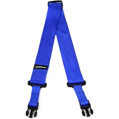 Image de DiMarzio DD2200BL Cliplock Guitar Strap Bleu