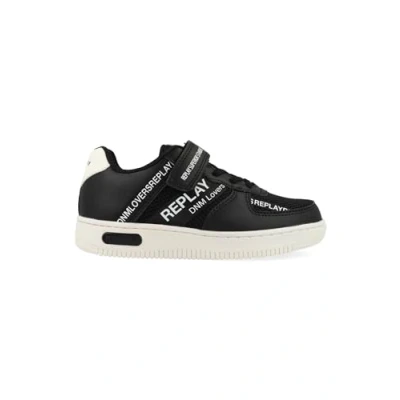 Afbeelding van Replay EPIC Sneakers laag voor kinderen, Maat: 33, Zwart Kunststof/ textiel