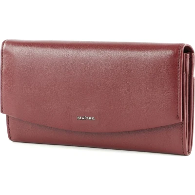 Afbeelding van Maître Portemonnee Leisel Diedburg Purse LH8F Darkred Rood