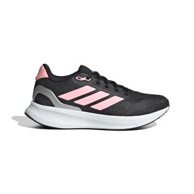 Afbeelding van adidas Runfalcon 5 schoenen voor kinderen, uniseks, Zwart Roze Spark Zilver Metallic