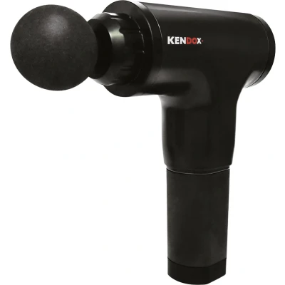 Afbeelding van Kendox Muscle Relief massagepistool met 6 intensiteitsniveaus draadloze Massagegun 4 massagekoppen tot 3.900 schokpulsen per minuut