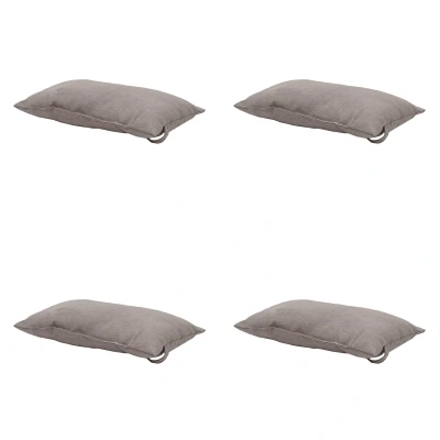 Afbeelding van Madison Universeel hoofdkussen 40x24 Panama taupe 4 stuks