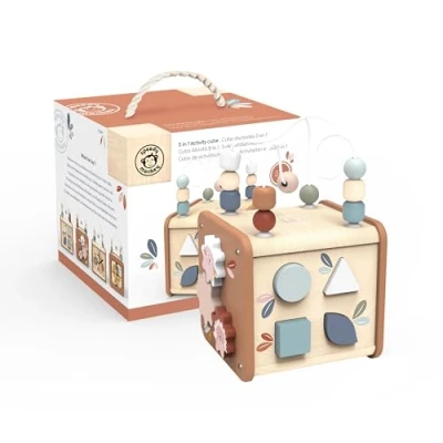 Afbeelding van Speedy Monkey Activiteitenkubus 5in1 20x20x34cm
