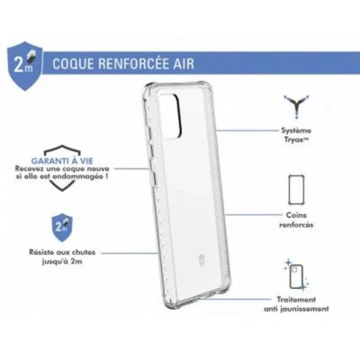 Afbeelding van Force Case, Versterkte hoes Geschikt voor Samsung Galaxy A51 5G AIR, Transparant