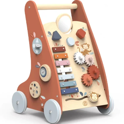 Afbeelding van Speedy monkey activiteiten loopwagen