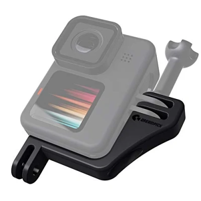Afbeelding van Dreampick verticale houder voor GoPro Hero 11 10 9 camera, DJI Osmo Action Vertical Frame Camera Mount, behuizing verbinding, VRT adapter