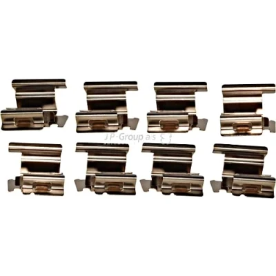 Afbeelding van JP GROUP 1163750310 Accessoireset, schijfremblok VOLKSWAGEN: Scirocco III, GOLF 6, Caddy 3, PEUGEOT: Boxer Van, 206 Hatchback, 208 I Hatchback