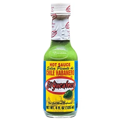 Afbeelding van El Yucateco Green Chili Habanero saus, 100 g.