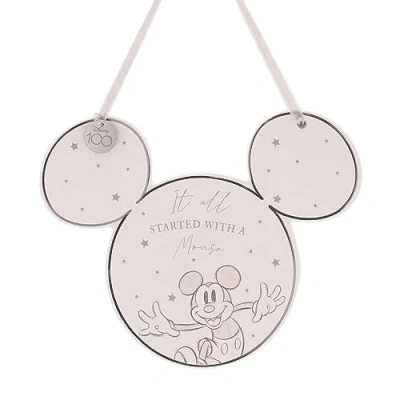 Afbeelding van Disney 100 Mickey Mouse Wandbordje