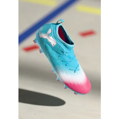 Afbeelding van PUMA FUTURE 8 MATCH RE CHARGE FG/AG Football Boots Youth, Blauw/Roze/Wit, Maat 32