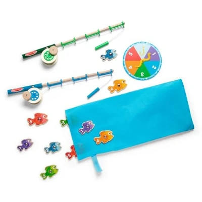 Afbeelding van Melissa &amp; Doug Houten Visspel Vangen en Tellen