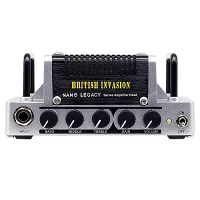 Afbeelding van Hotone Nano Legacy British Invasion Head Transistorversterker top voor elektrische gitaar