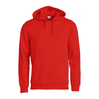 Afbeelding van Clique Basic Hoody 021031 Rood