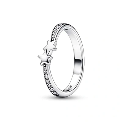 Afbeelding van Pandora Damesring 925 sterling zilver 192365C01, Zirkonia