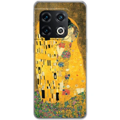 Afbeelding van Case Company® hoesje geschikt voor OnePlus 10 Pro Der Kuss Soft Cover Telefoonhoesje Bescherming aan alle Kanten en Schermrand