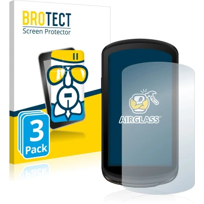 Afbeelding van BROTECT Screenprotector voor Garmin Edge 1040 Solar Folie Beschermfolie Beschermglas transparant (3 Stuks)