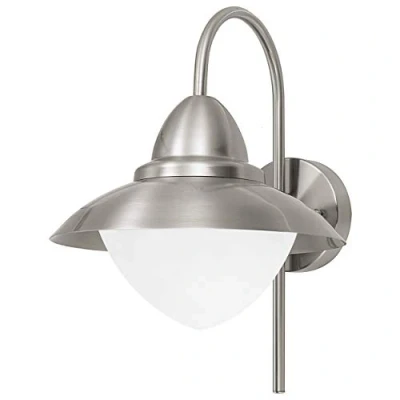 Afbeelding van EGLO Wandlamp &#039;Sidney&#039; E27 Rvs 37.5 cm