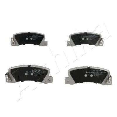 Afbeelding van ASHIKA 51 02 213 Remblokkenset Achteras