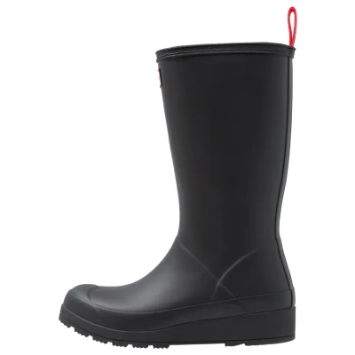 Afbeelding van Hunter Original Womens PLAY TALL BOOT Regenlaarzen, Dames, Maat: 37, Black Natuurrubber