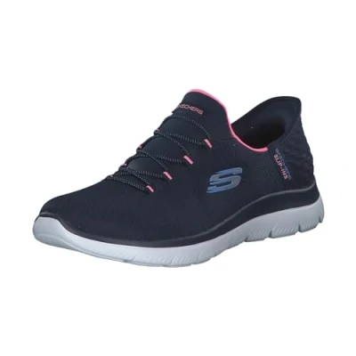 Afbeelding van Skechers Slip ins: Summits Diamond Dream Sneakers voor dames, Marineroze