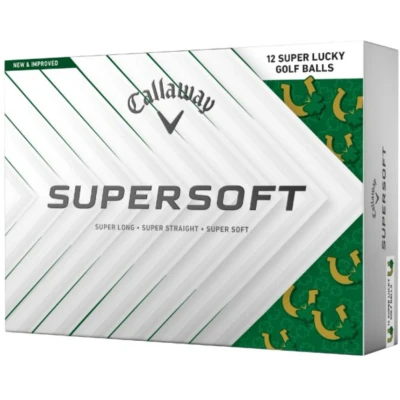 Afbeelding van Callaway SuperSoft 2025 Lucky Golfballen Wit 12 Stuks