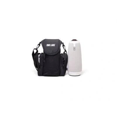 Image de Owl Labs Étui à parois souples polyester, rembourrage en mousse, micro suède noir pour Meeting HQ, 3, MTW100, Pro