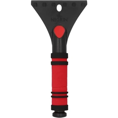 Afbeelding van NIGRIN Kunststof IJskrabber Softgrip Zwart, Rood