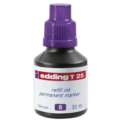 Image de Edding T25 recharge d&#039;encre (30 ml) violet