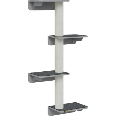 Afbeelding van PawHut Kattenkrabpaal met pad D30 515V01
