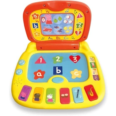 Afbeelding van Peppa Pig Peppa&#039;s Laugh and Learn Laptop interactieve computer (Engelse versie)