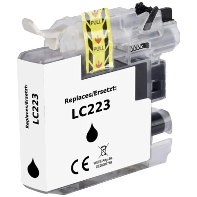 Afbeelding van Renkforce Inktcartridge vervangt Brother LC 223BK Compatibel Zwart RF 5705476