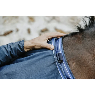 Afbeelding van Equithème Deken Classic 1200D 50g Navy 125/175
