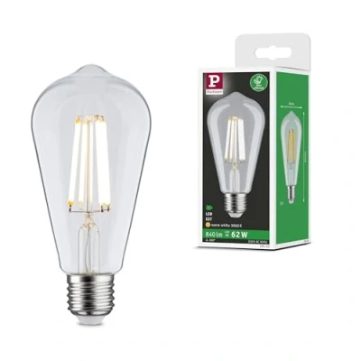 Afbeelding van Paulmann 29122 LED lamp Energielabel A (A G) E27 4 W Warmwit (Ø x h) 64 mm 140 1 stuk(s)