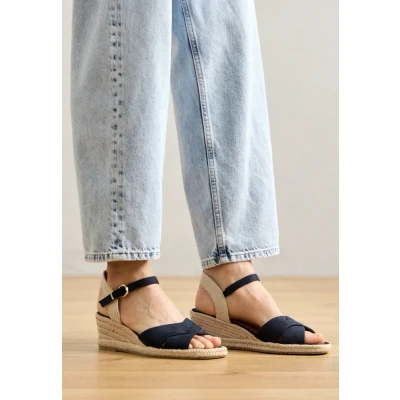 Afbeelding van Tamaris Espadrilles, Dames, Maat: 38, Navy Schoenen