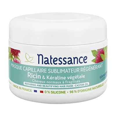 Afbeelding van Natessance Sublimatisch regenererend haarmasker Ricinus &amp; plantaardige keratine