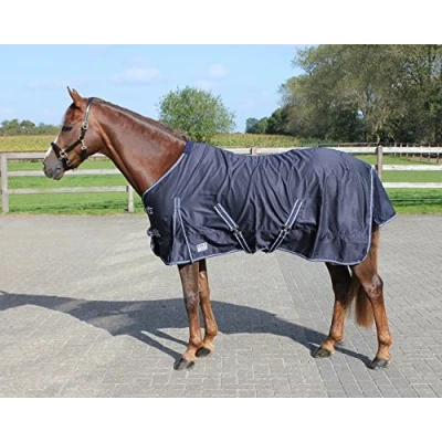 Afbeelding van Qhp Zomerdeken Basic Donkerblauw