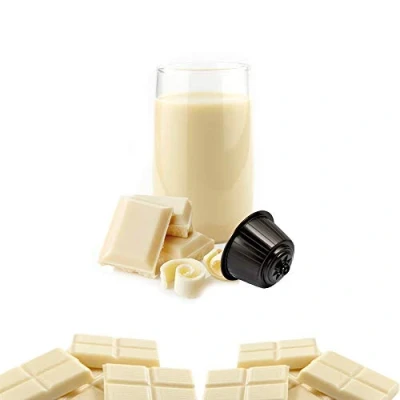Image de Kickkick Chocolat blanc compatible Nescafe Dolce Gusto en dosettes 16 capsules
