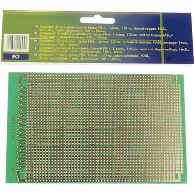Afbeelding van 25 stuks Eurocard IC patroon 100 x 160 mm