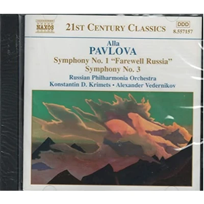 Afbeelding van Russian Philharmonia Orchestra Pavlova: Symphonies 1 &amp; 3 (CD)