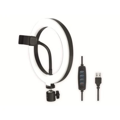 Afbeelding van Smartphone Ringlicht, DM 20cm, 1.8m Kabel