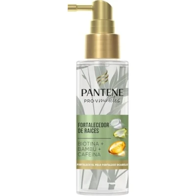 Afbeelding van Pantene Groei met versterkende wortelkracht 100 ml. Behandeling biotine en eiwitten. Versterkt de wortels, groeit het haar, geeft volume kracht. Voor droog haar