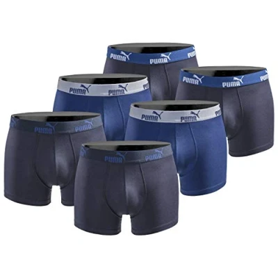 Afbeelding van Puma 641380001 Boxershorts, eenkleurig, 3 stuks, New True Blue, XL