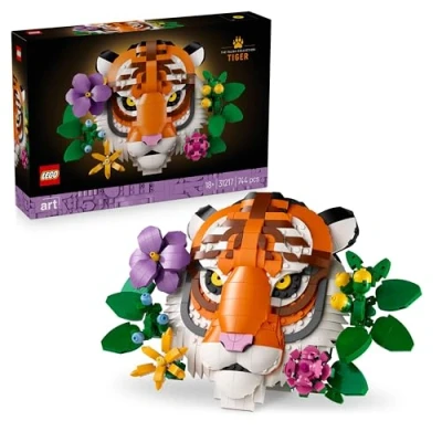 Image de LEGO 31217 ART DE FAUNA COLLECTIE TIJGER / TIGRE